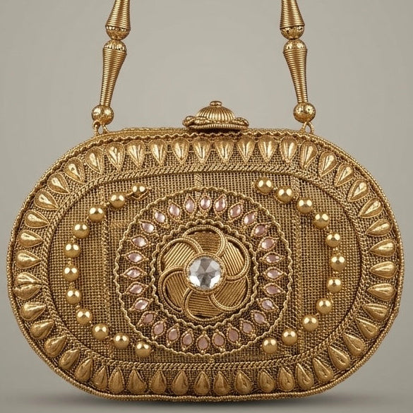 The Royal Filigree Mini Coin Clutch