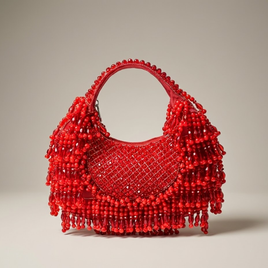 Ruby Radiance Potli - Bag