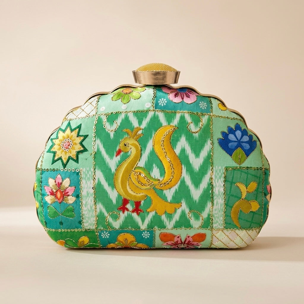 Tapestry Charm - Clutch