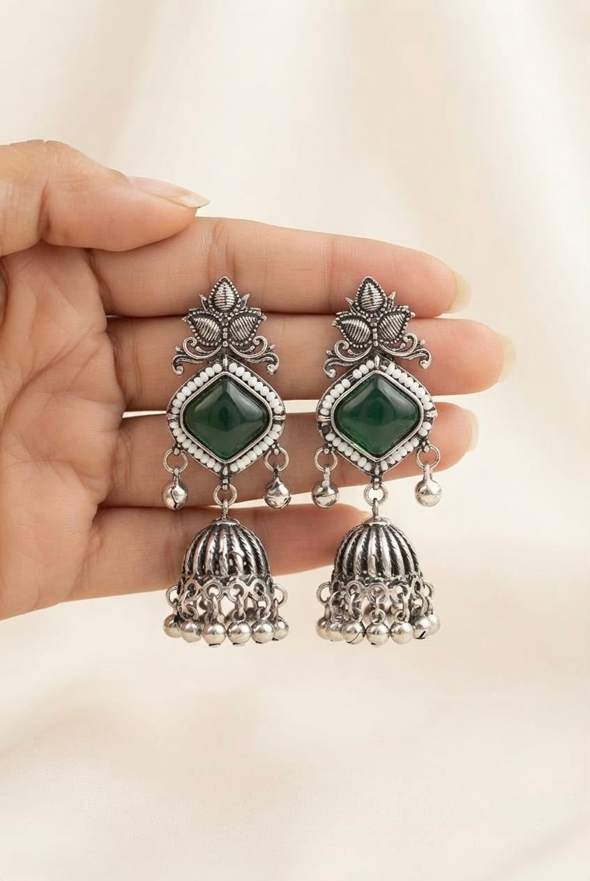 Emerald Jhumki