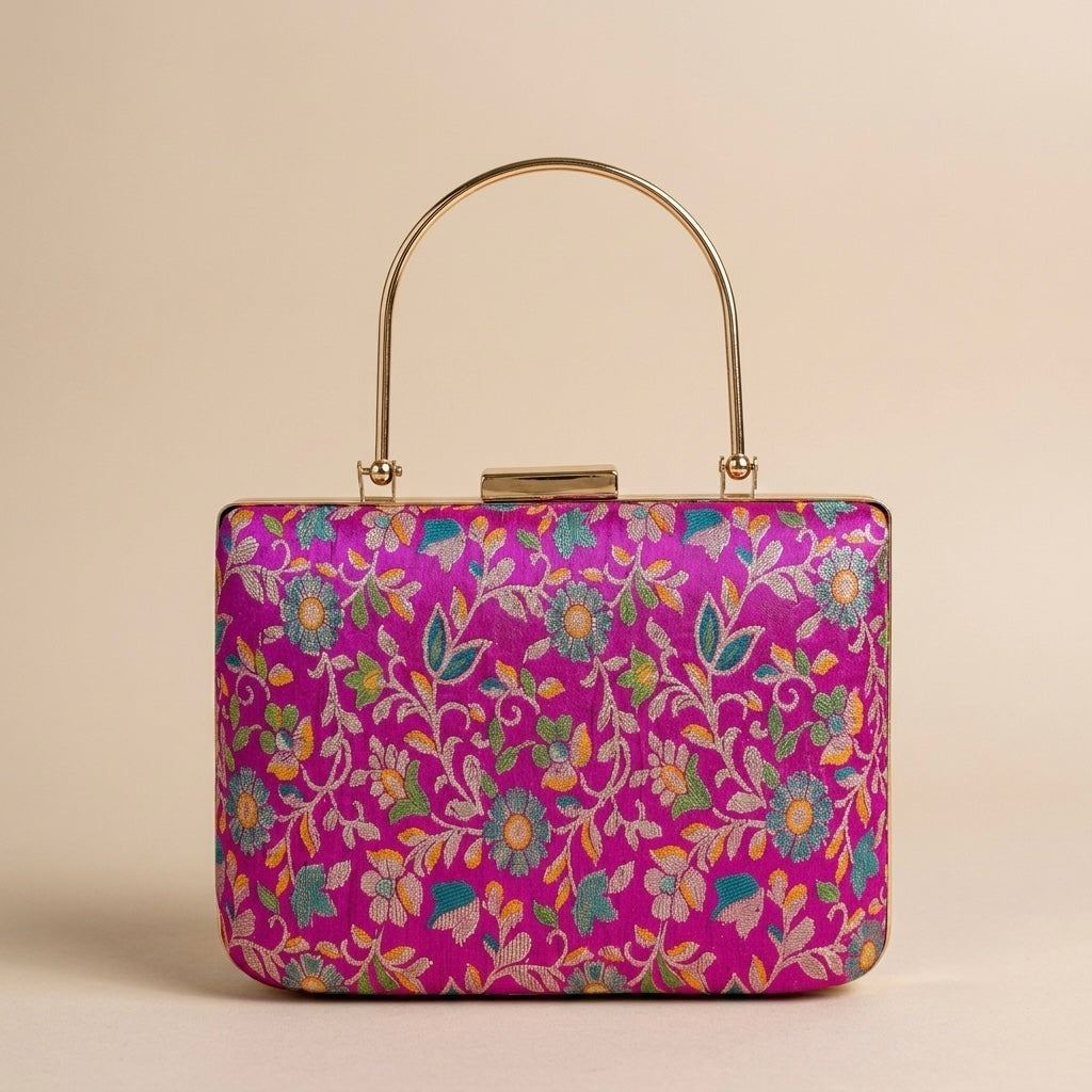 Floral Heritage Clutch