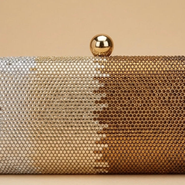 Golden Gleam Clutch