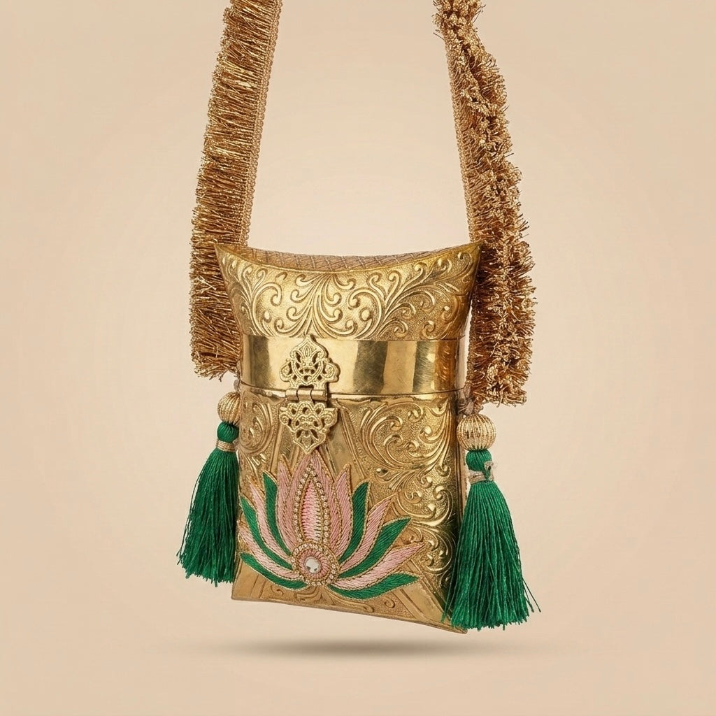 Royal Bloom Clutch