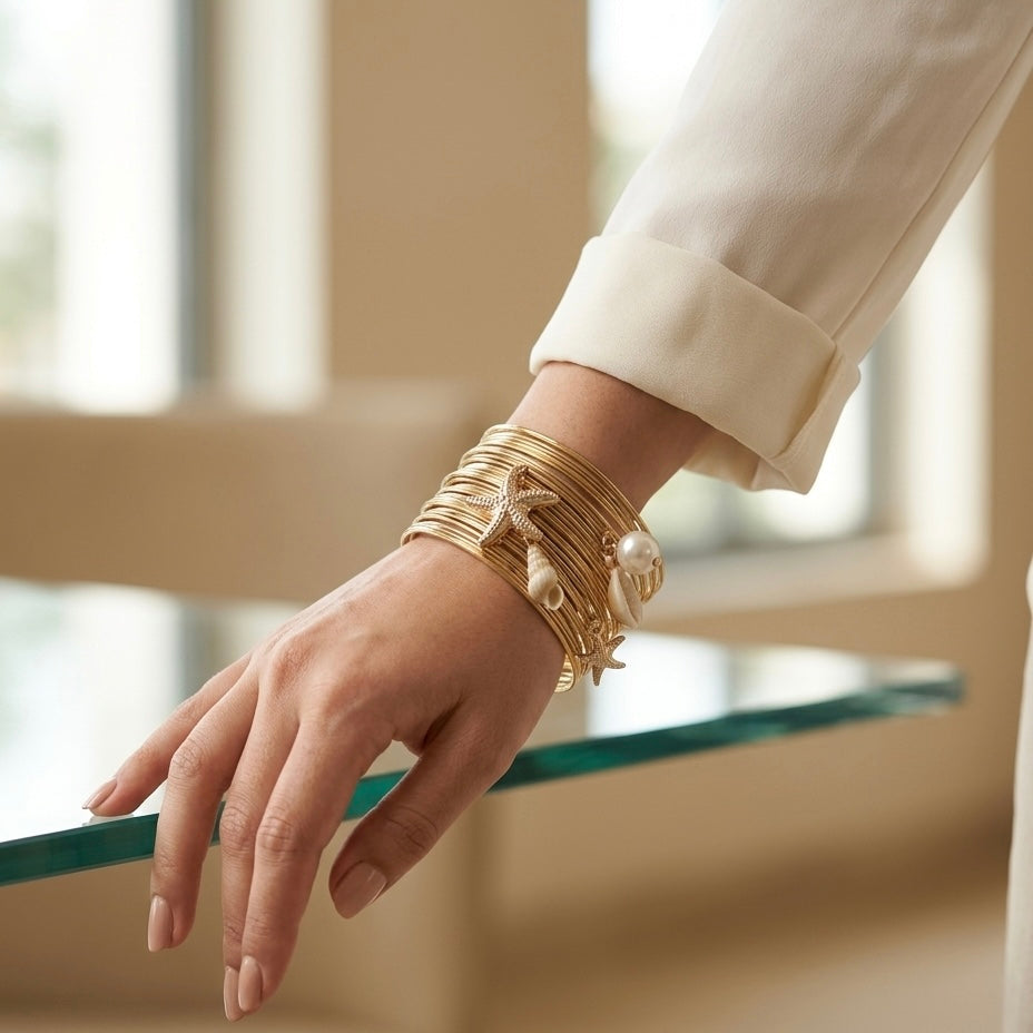 Ocean Whisper Cuff