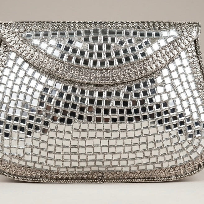The Stella Mirror Clutch