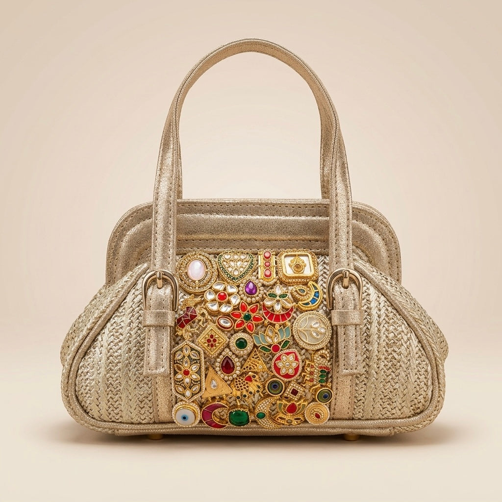 Aura Embellished Handbag