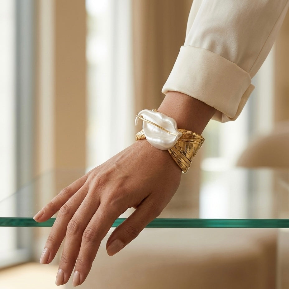 The Calla Petal Cuff
