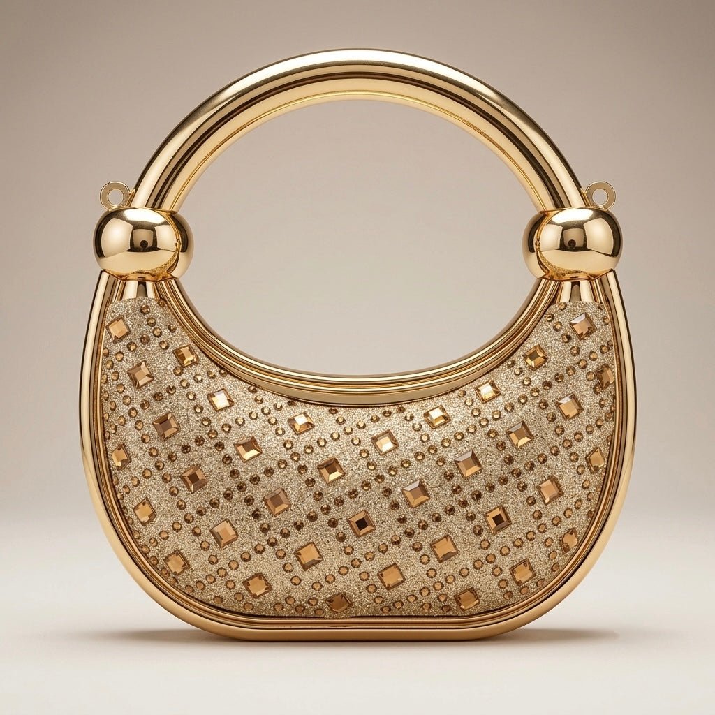 The "Aura" Crescent mini coin - bag