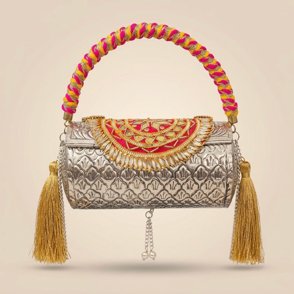 Peacock Crown Bag