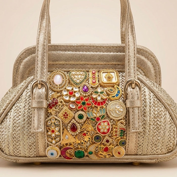 Aura Embellished Handbag