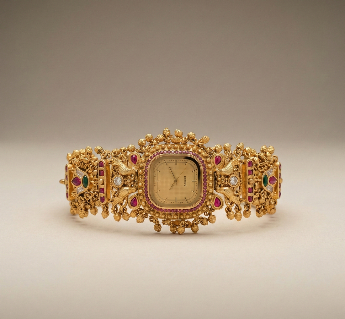 The Rajwada Mayur Heritage Timepiece
