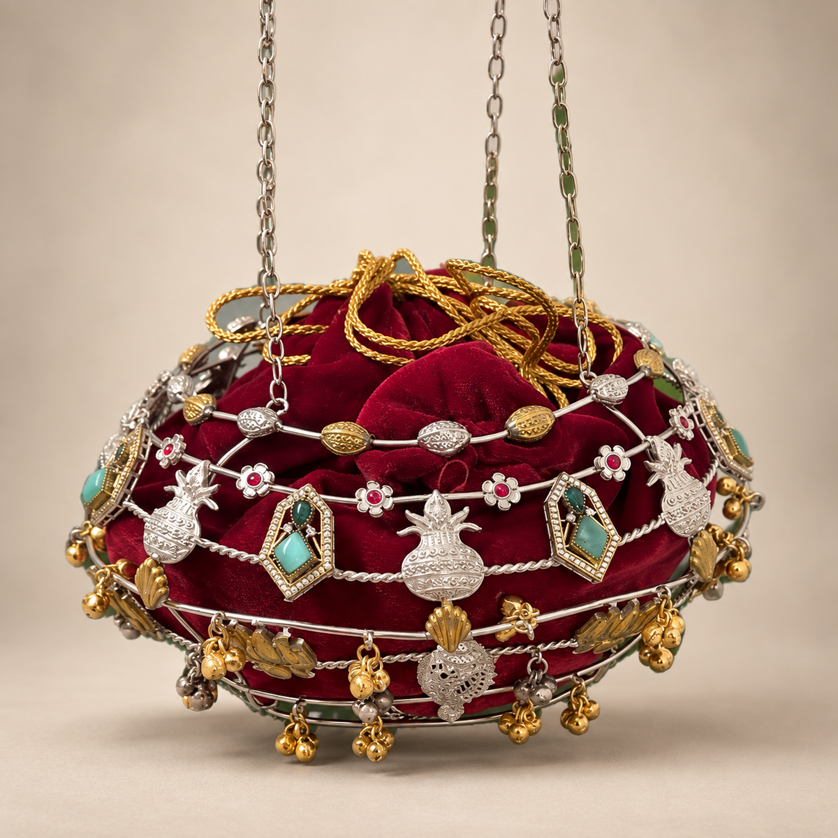 Ruby Bloom Potli