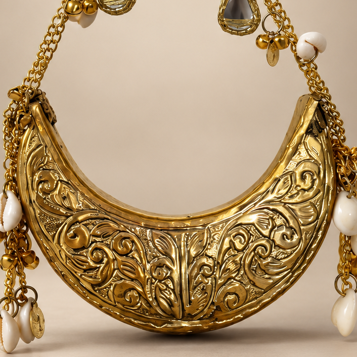 Royal Shell Crest mini bag