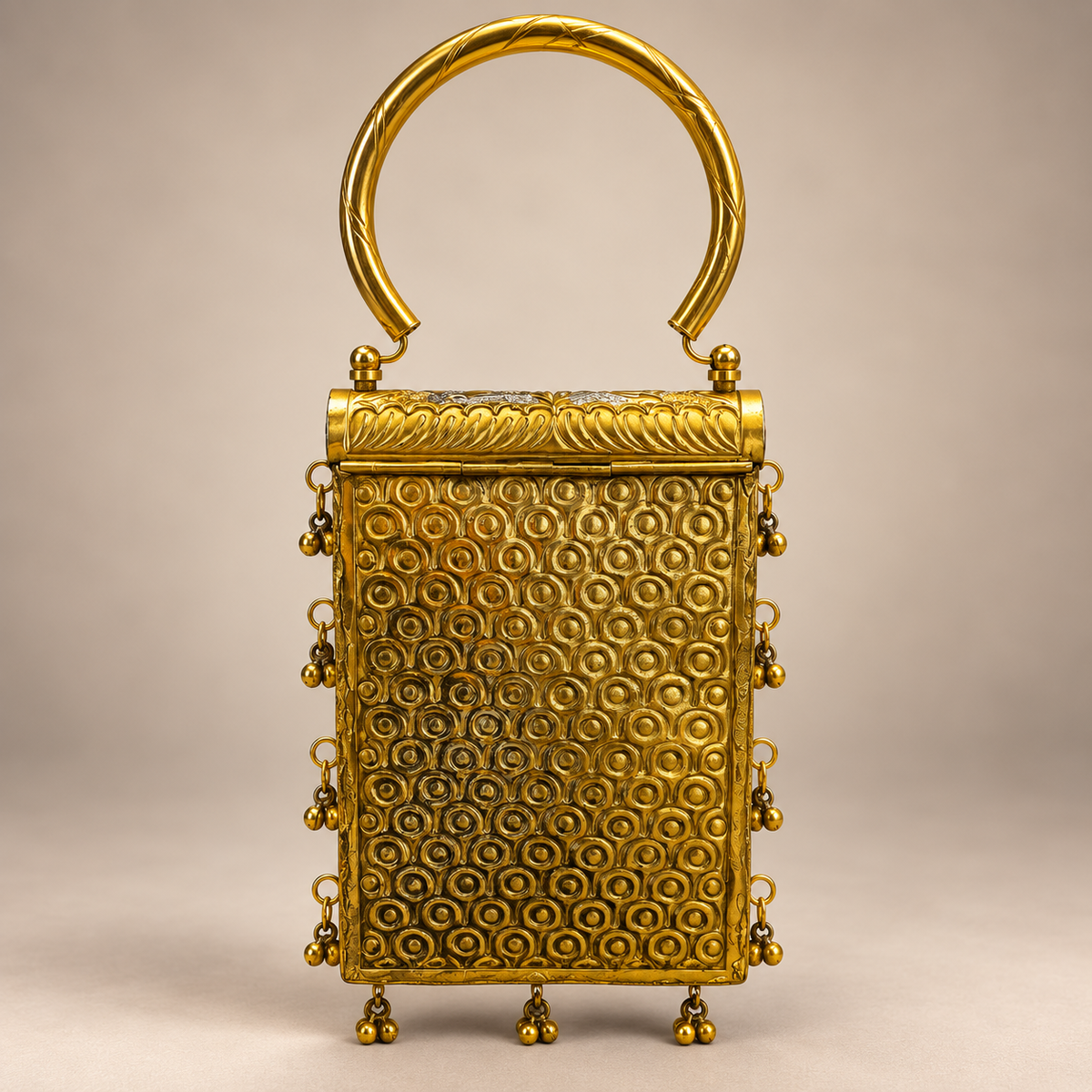 Riva Gold clutch