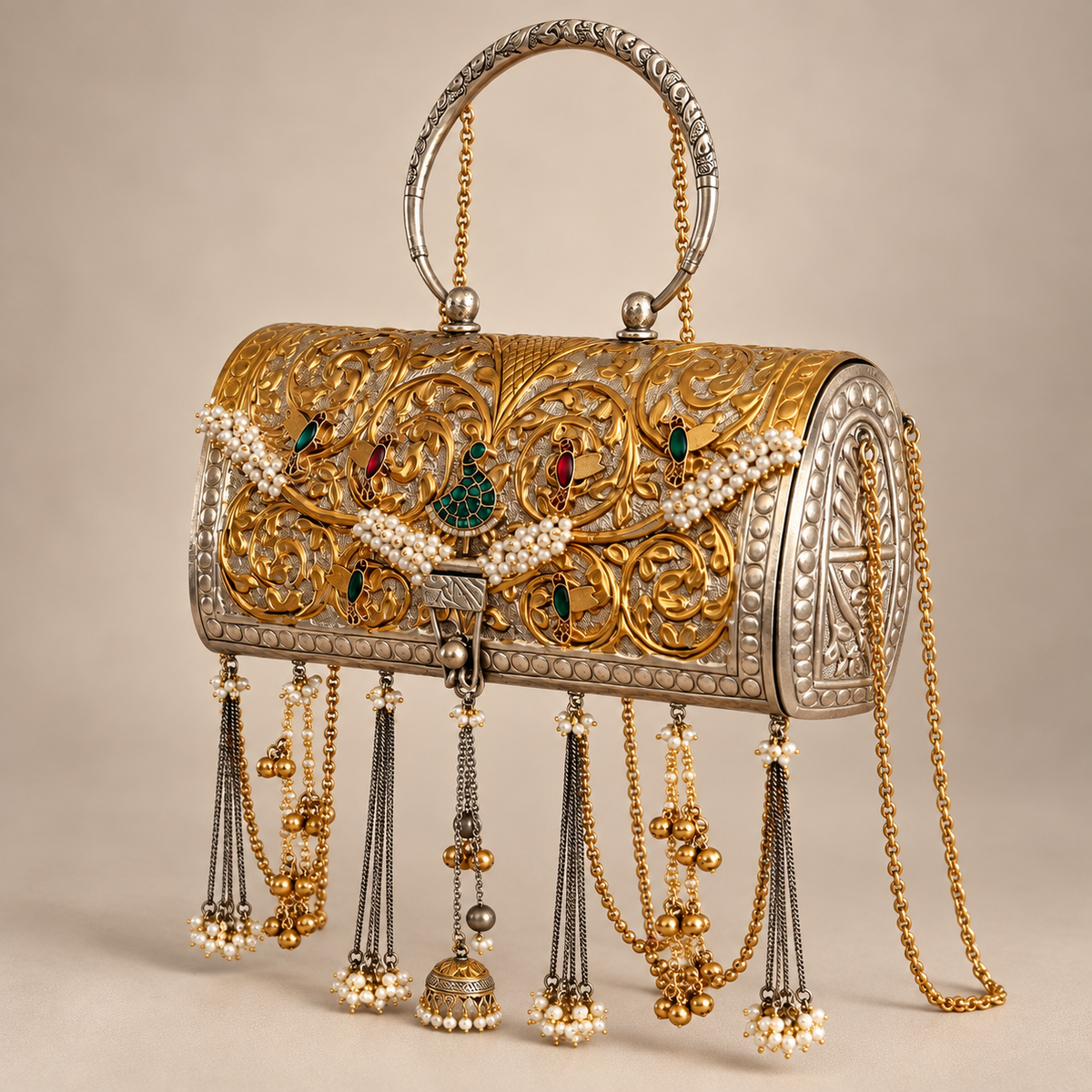 Heritage Charm Clutch