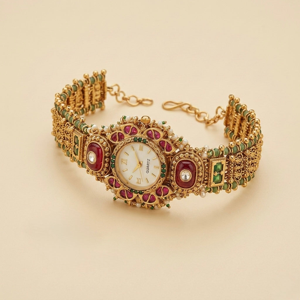 Royal Filigree Bangle - Watch