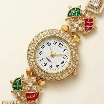 Meenakari Charm Timepiece