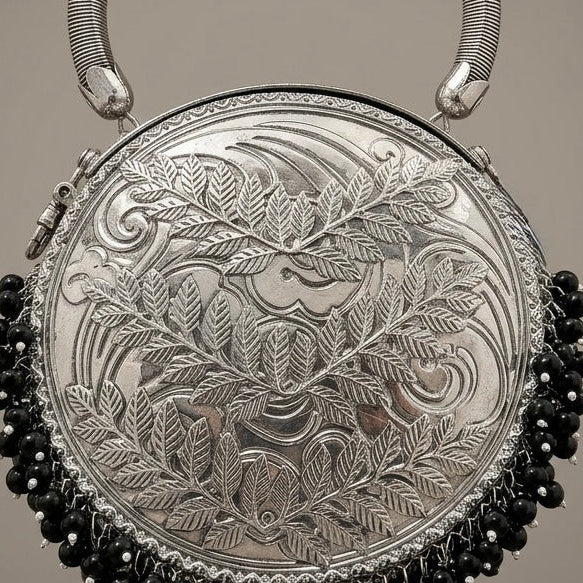 Rani Kashmira Silver - Bag