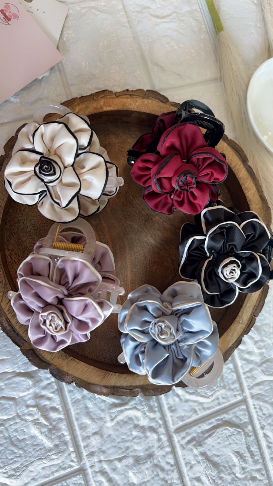 Rose Claw Clip