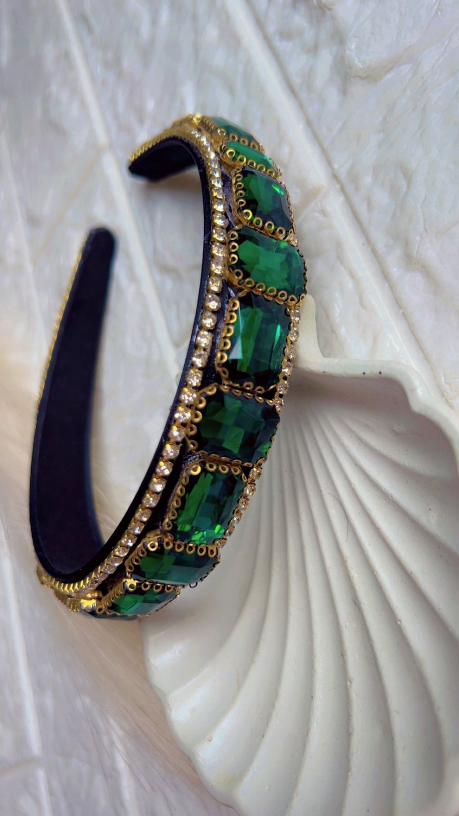 Emerald Elegance- Hairband