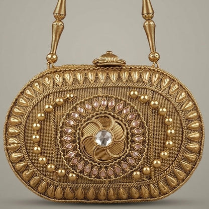 The Royal Filigree Mini Coin Clutch