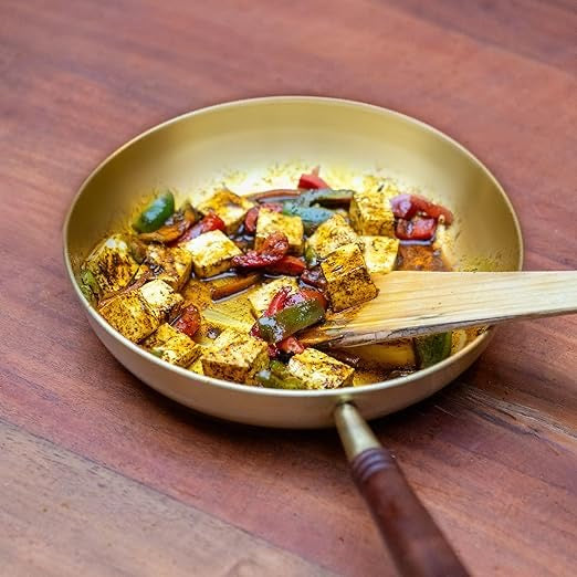 Brass Fry Pan, weight - 590 gm