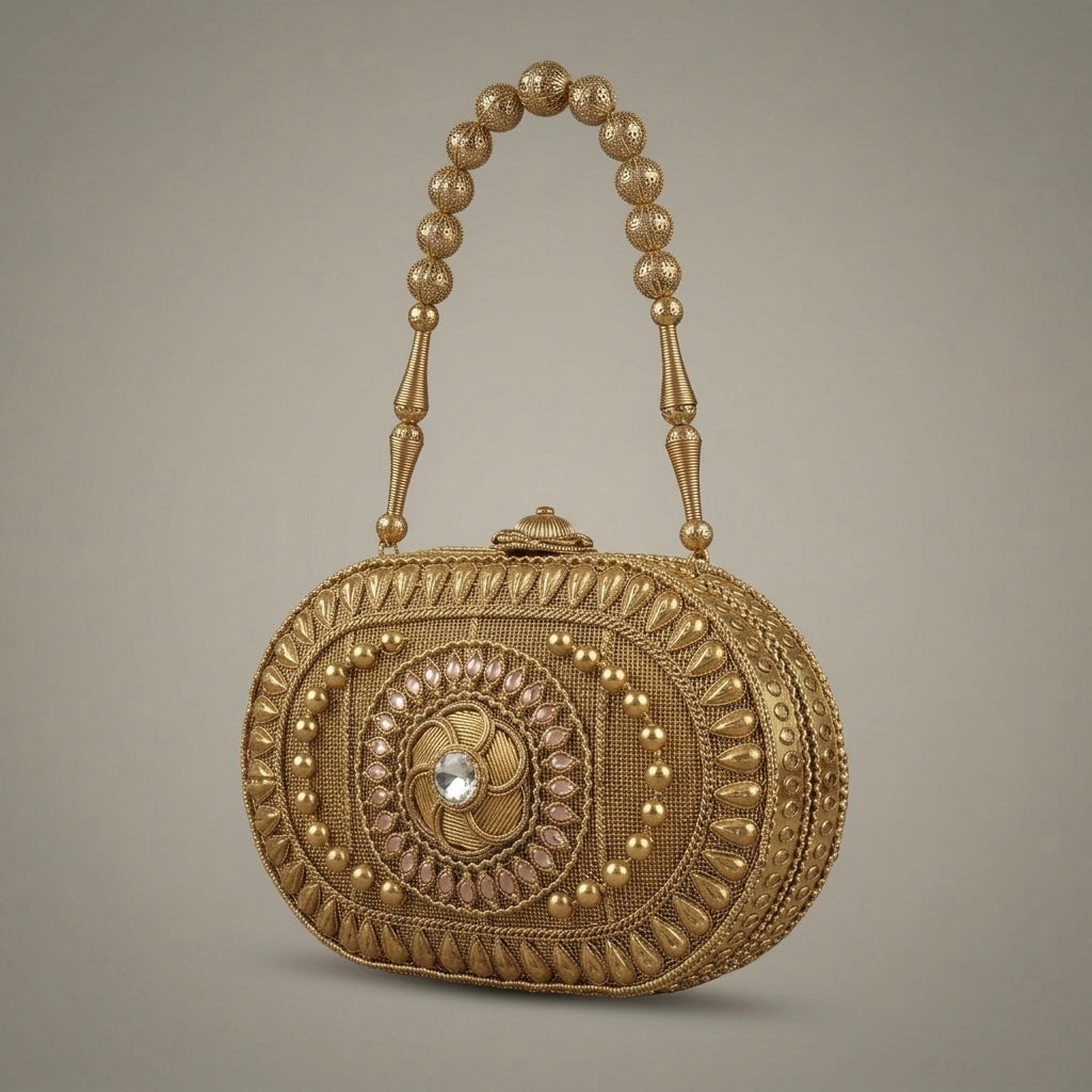 The Royal Filigree Mini Coin Clutch