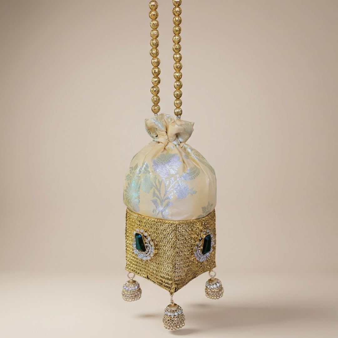 Chandrika Gold Potli - Bag
