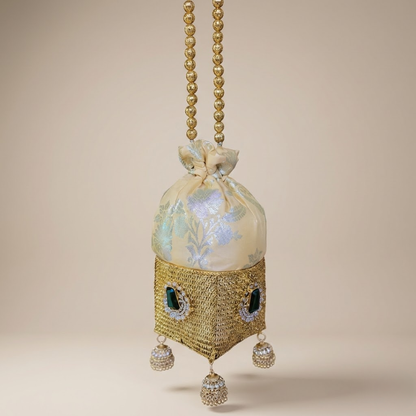 Chandrika Gold Potli - Bag