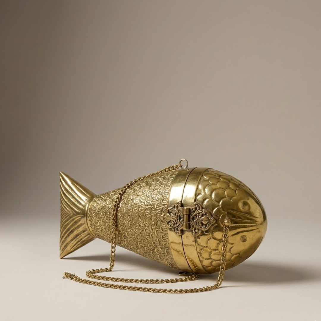 Golden Matsya Sling - Bag