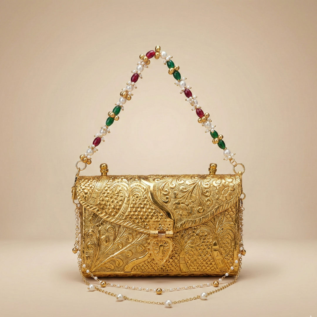 Chandrika Gold Handheld - Bag