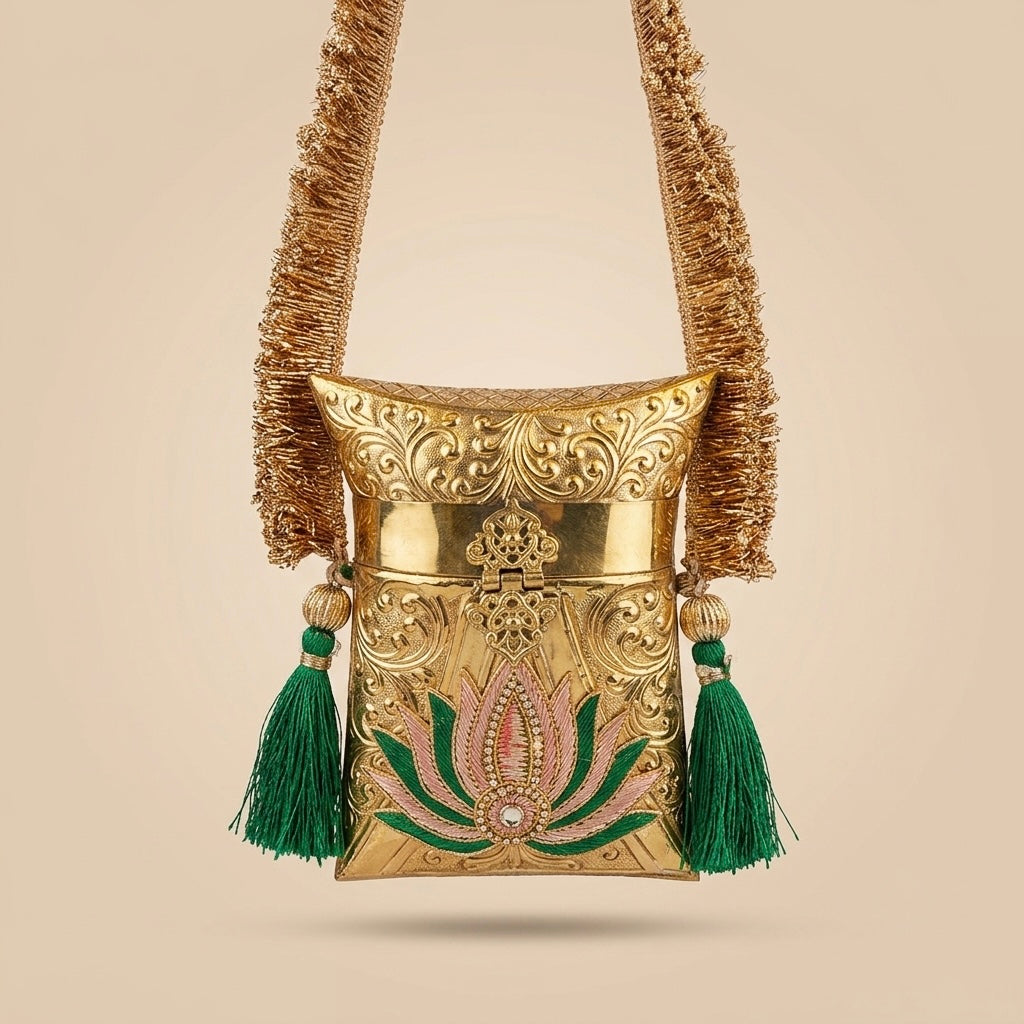 Royal Bloom Clutch