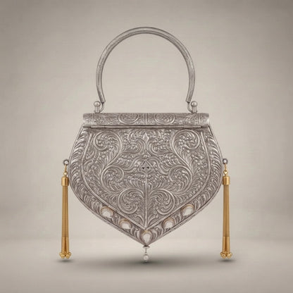 Noor-e-Silver Metal Potli