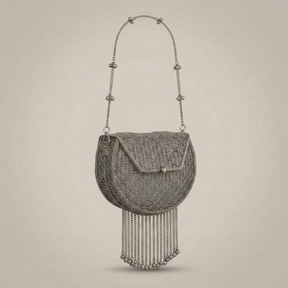 Luna Fringe Clutch