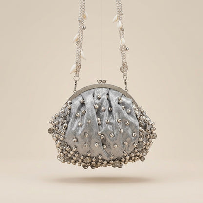 The Silver Chime Clutch