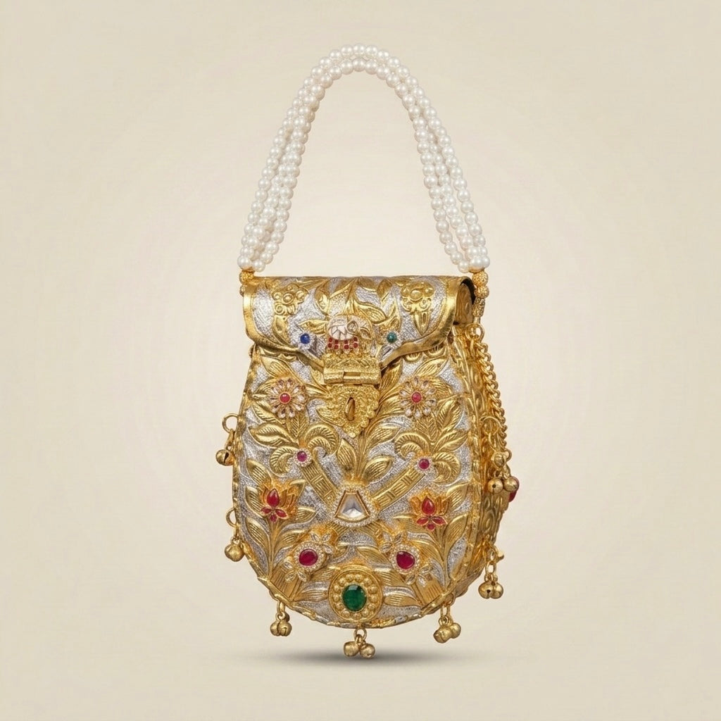 Gilded Royal Nakashi Minaudière