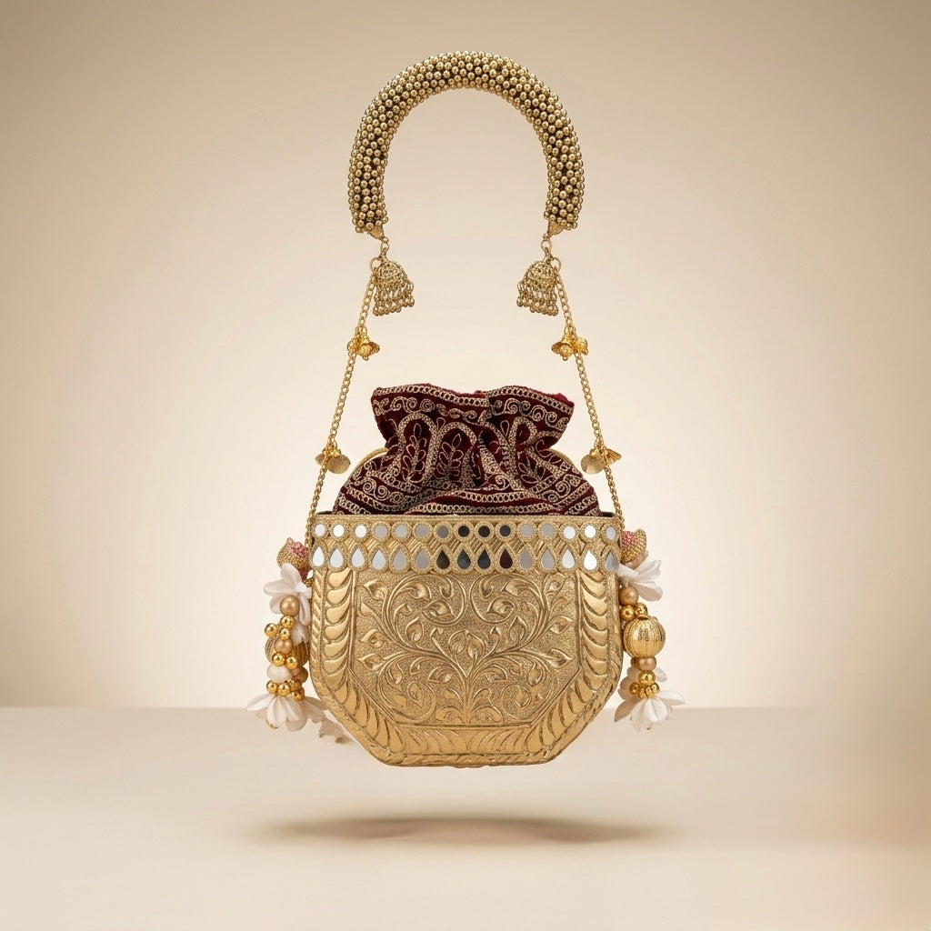 Royal Patchwork Potli