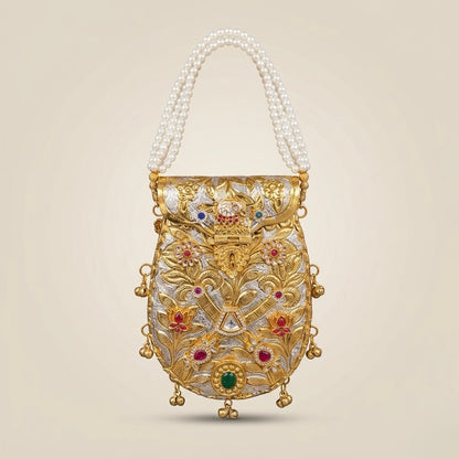 Gilded Royal Nakashi Minaudière