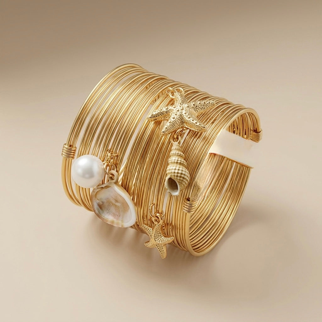 Ocean Whisper Cuff