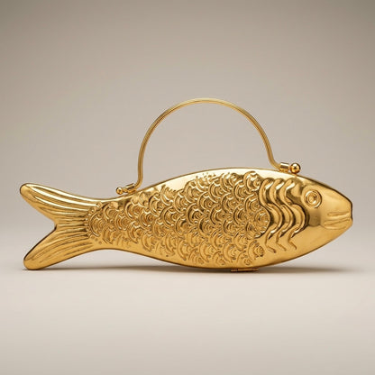Gilded Fin Clutch