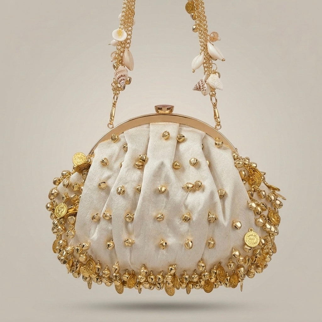 Golden Shell Shimmer - bag