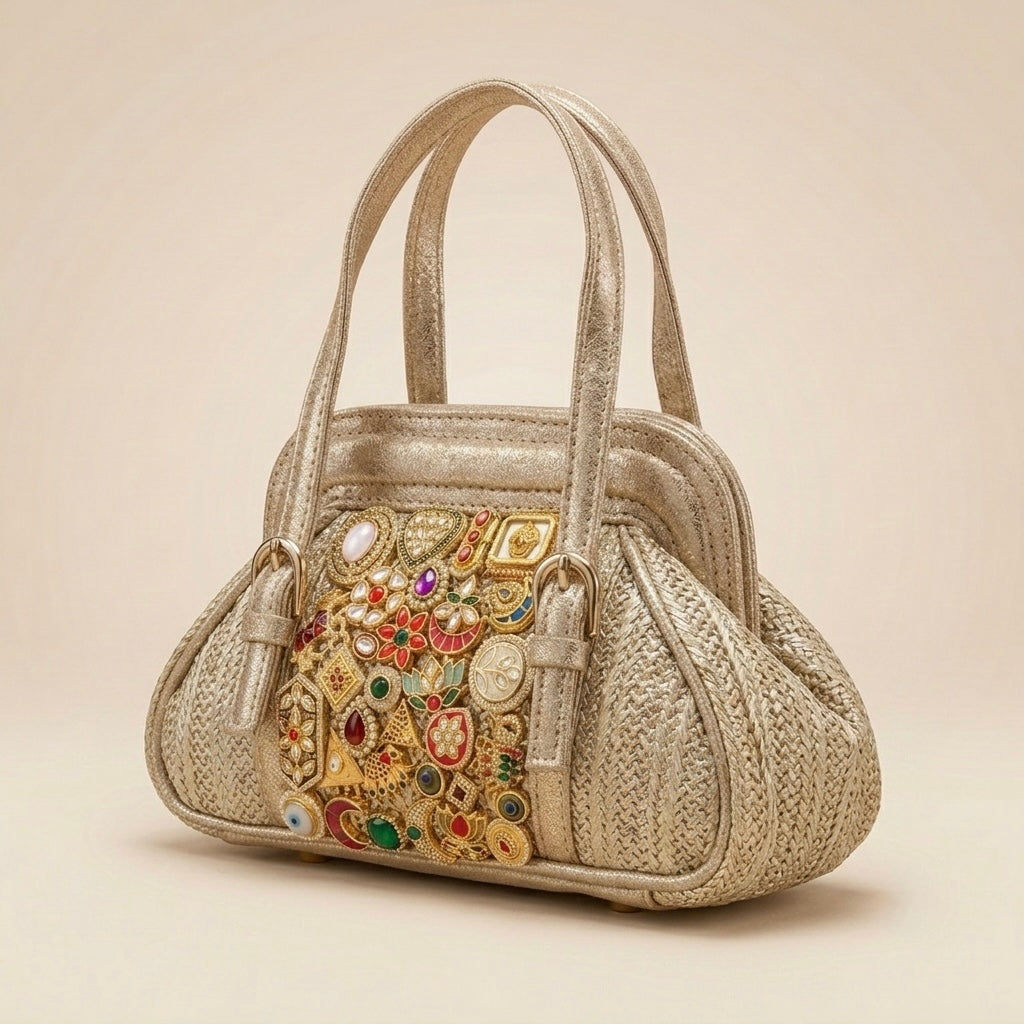 Aura Embellished Handbag