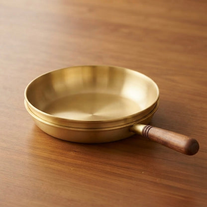 Brass Fry Pan, weight - 590 gm