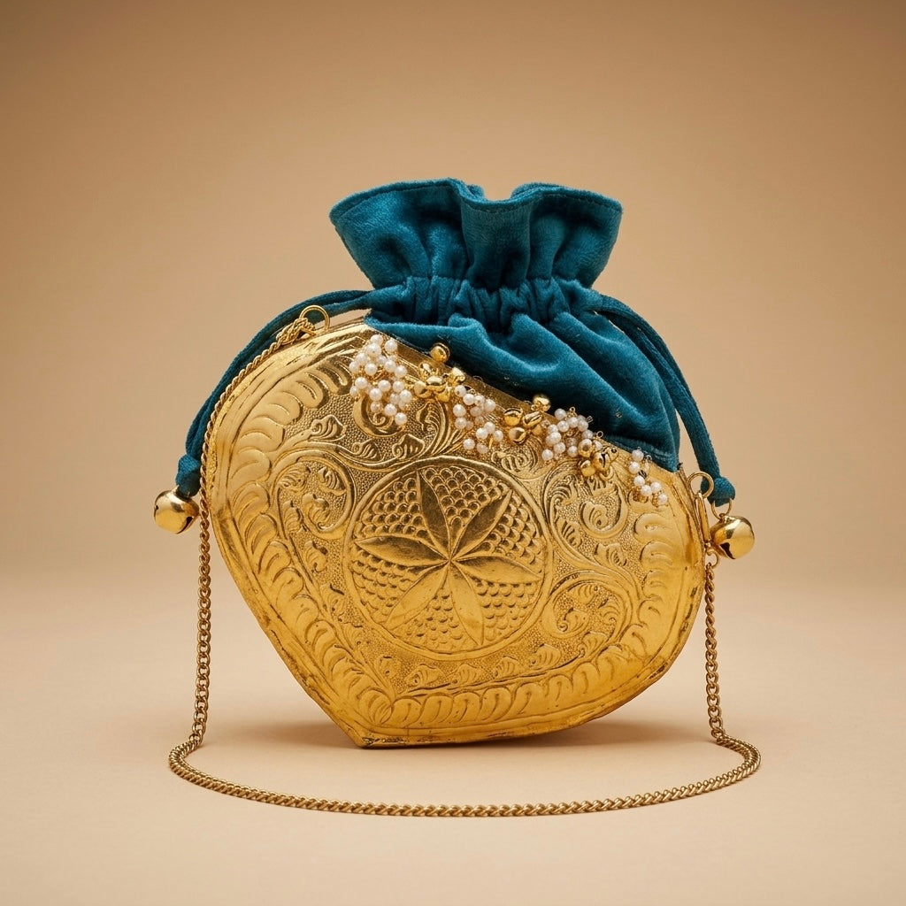 The Azure Heart Potli