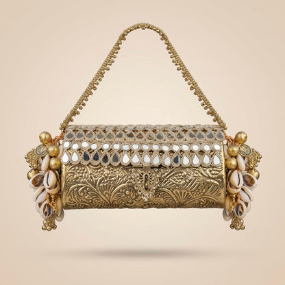 Maharani Sunehri Tassel Bag