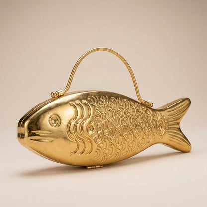 Gilded Fin Clutch