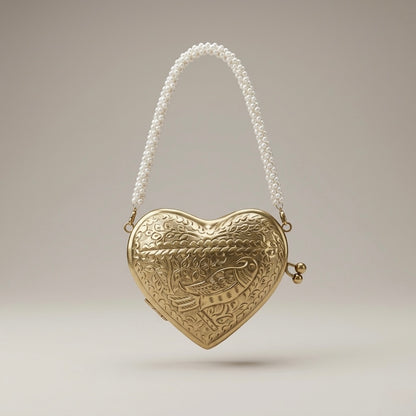 Suvarna Mini Heart Minaudière Mini Coin - Bag