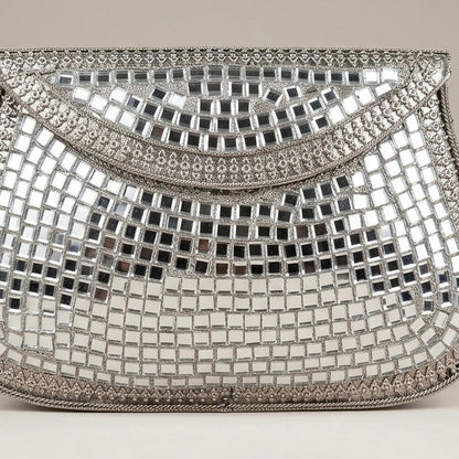 The Stella Mirror Clutch