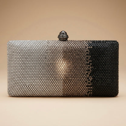 Silver Shadow Clutch