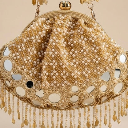 The Aurelia Gold Pouch
